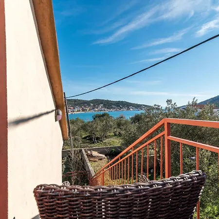 Modernes Mit Terrasse Und Meerblick